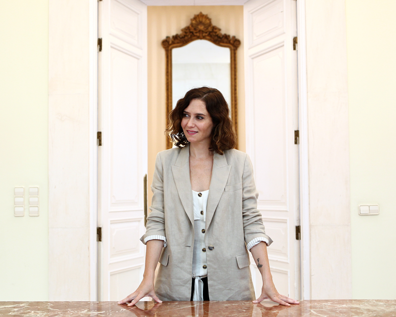 Isabel Díaz Ayuso. Presidenta de la Comunidad de Madrid. Madrid. 2022